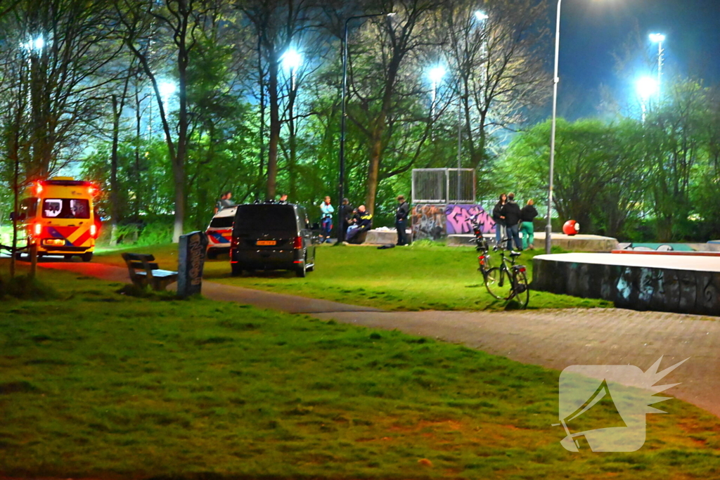 Melding steekpartij blijkt conflct