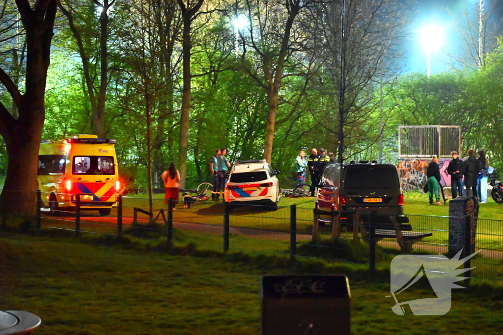 Melding steekpartij blijkt conflct