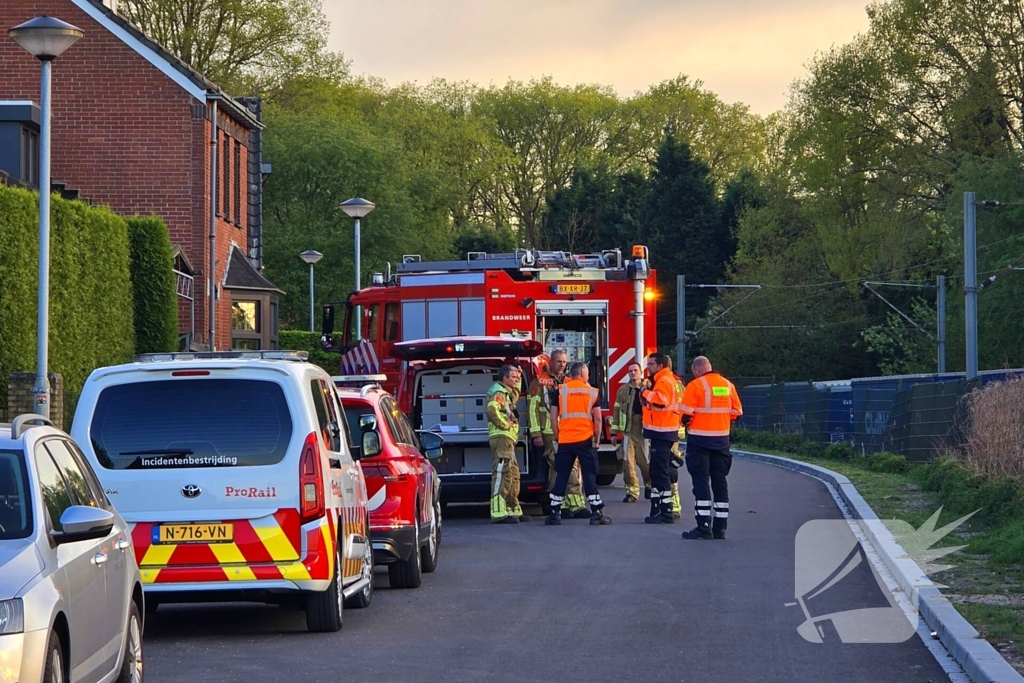 Brandweer en ProRail onderzoeken geurmelding bij goederentrein