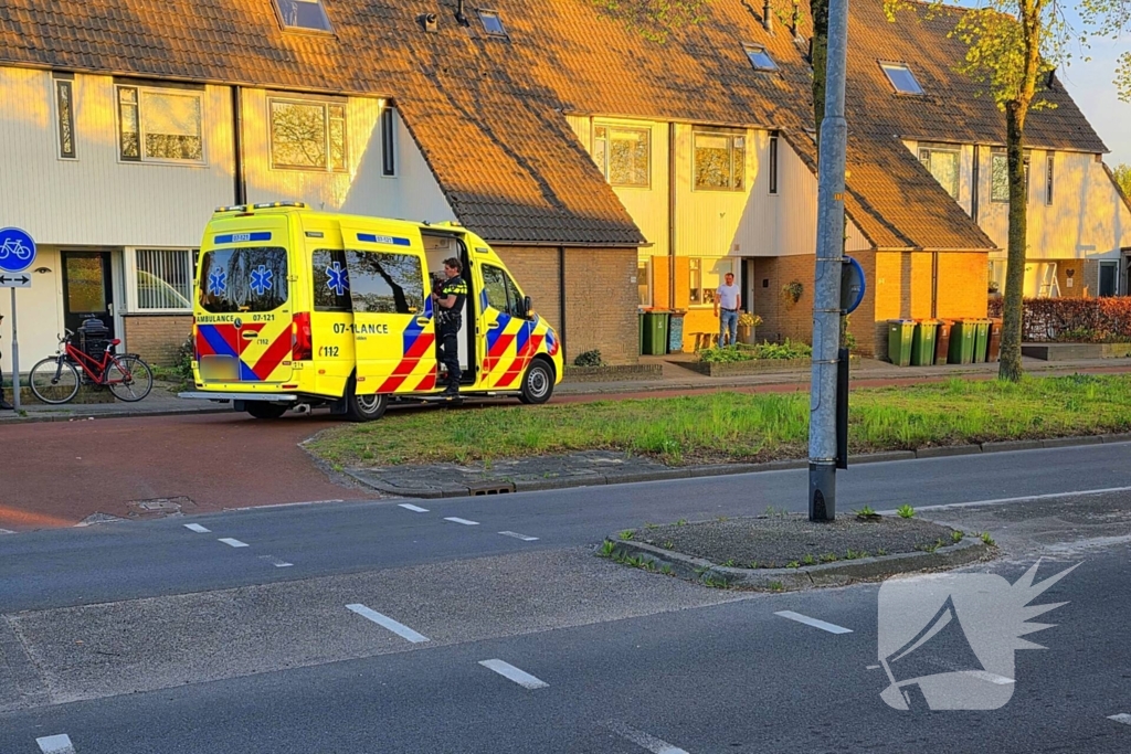 Fietser thuisgebracht na val op fietspad