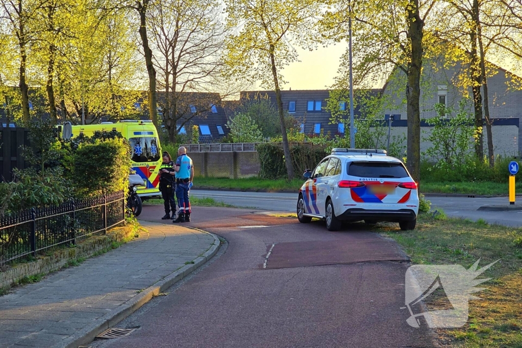Fietser thuisgebracht na val op fietspad