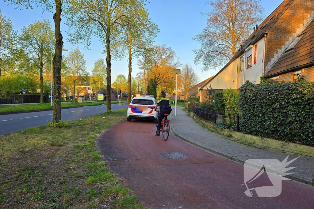 Fietser thuisgebracht na val op fietspad