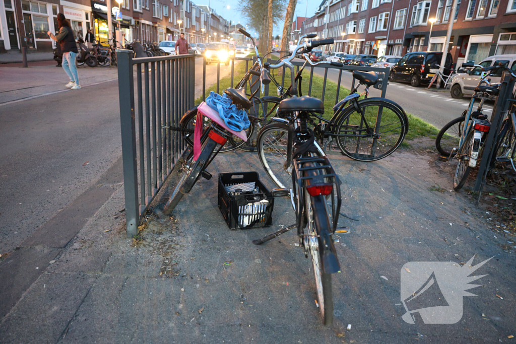 Fietser geschept bij voetgangersoversteekplaats