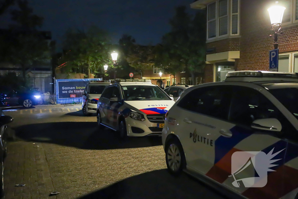 Woning in nachtelijke uren beschoten