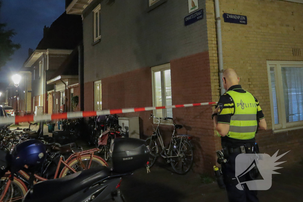 Woning in nachtelijke uren beschoten