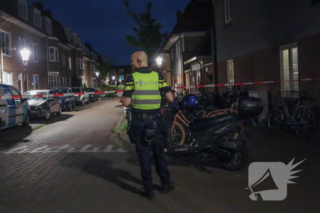 Woning in nachtelijke uren beschoten