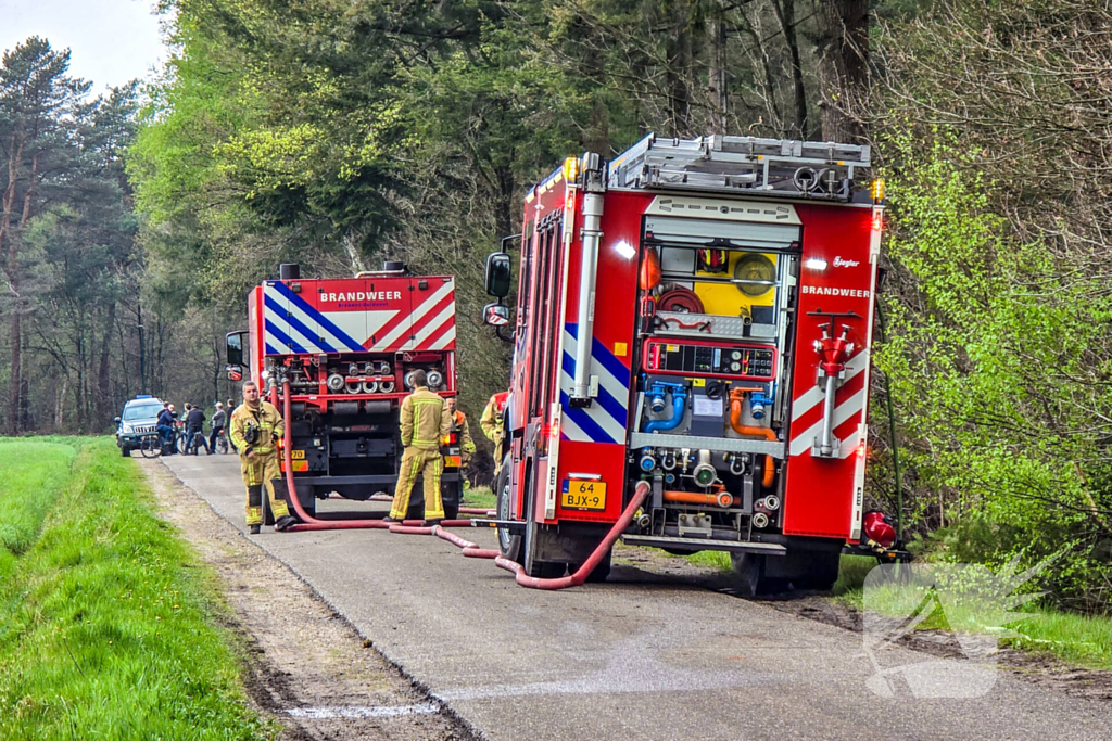 Bosbrand laait weer op