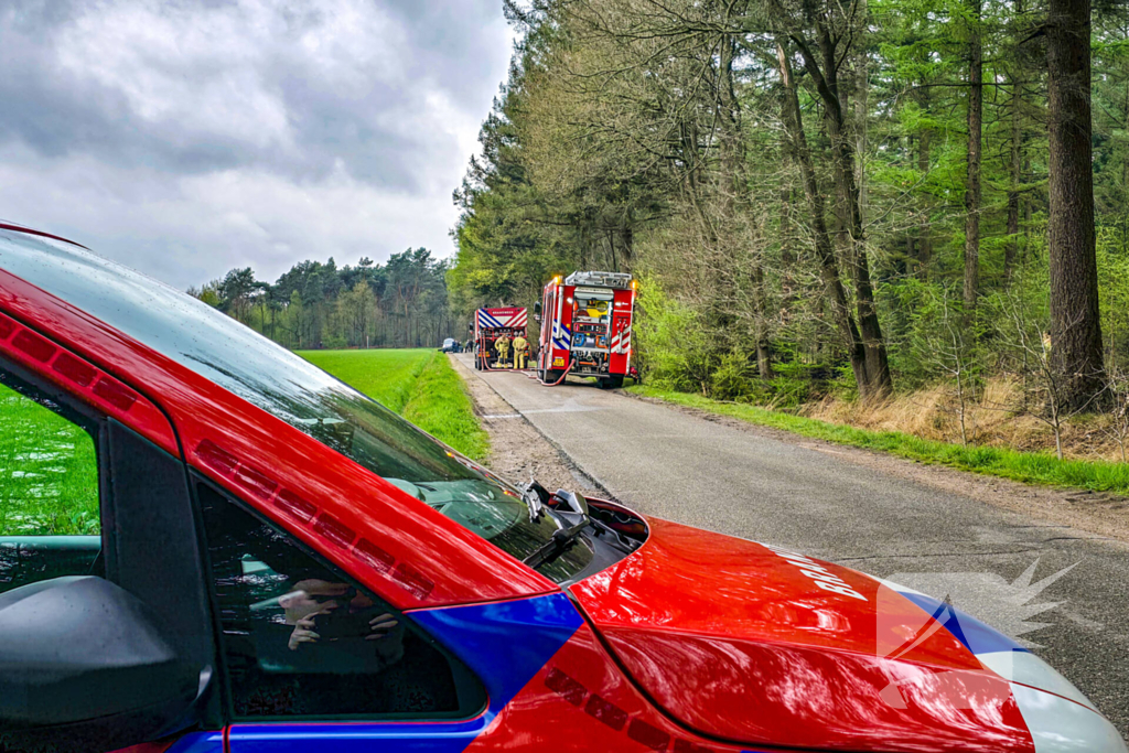 Bosbrand laait weer op