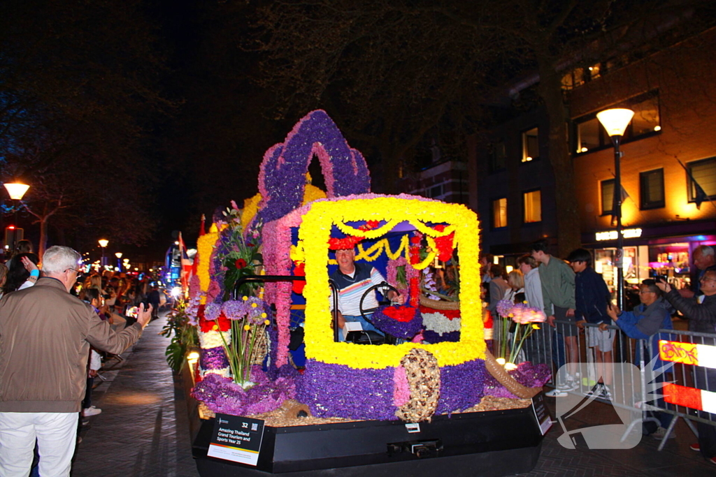 Bloemencorso van de bollenstreek bereikt eindpunt