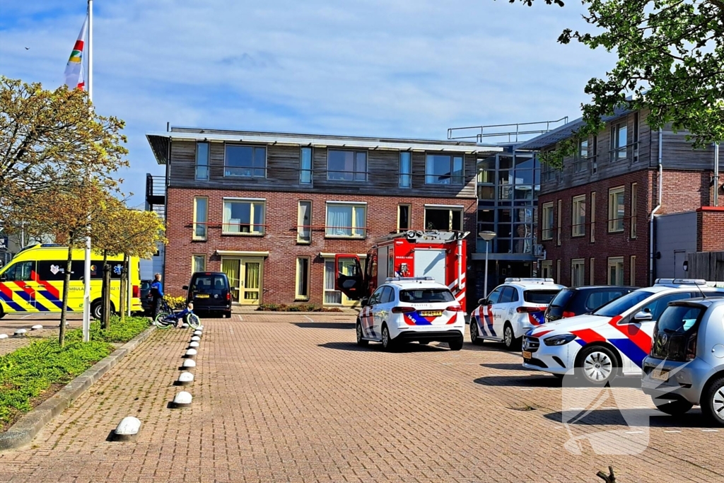 Persoon aangehouden bij brand