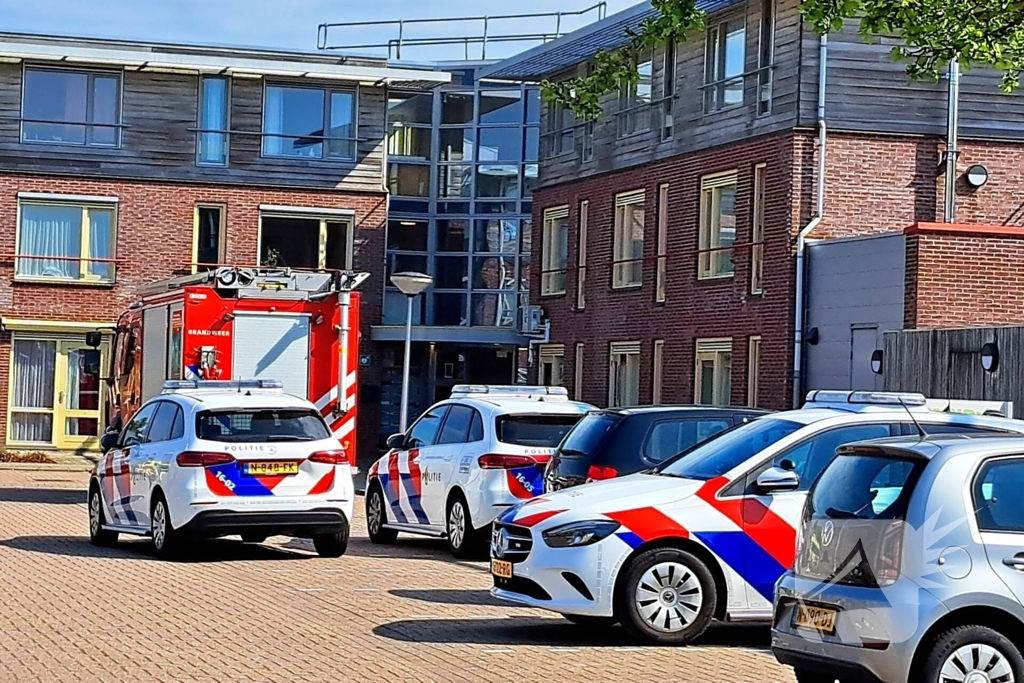 Persoon aangehouden bij brand