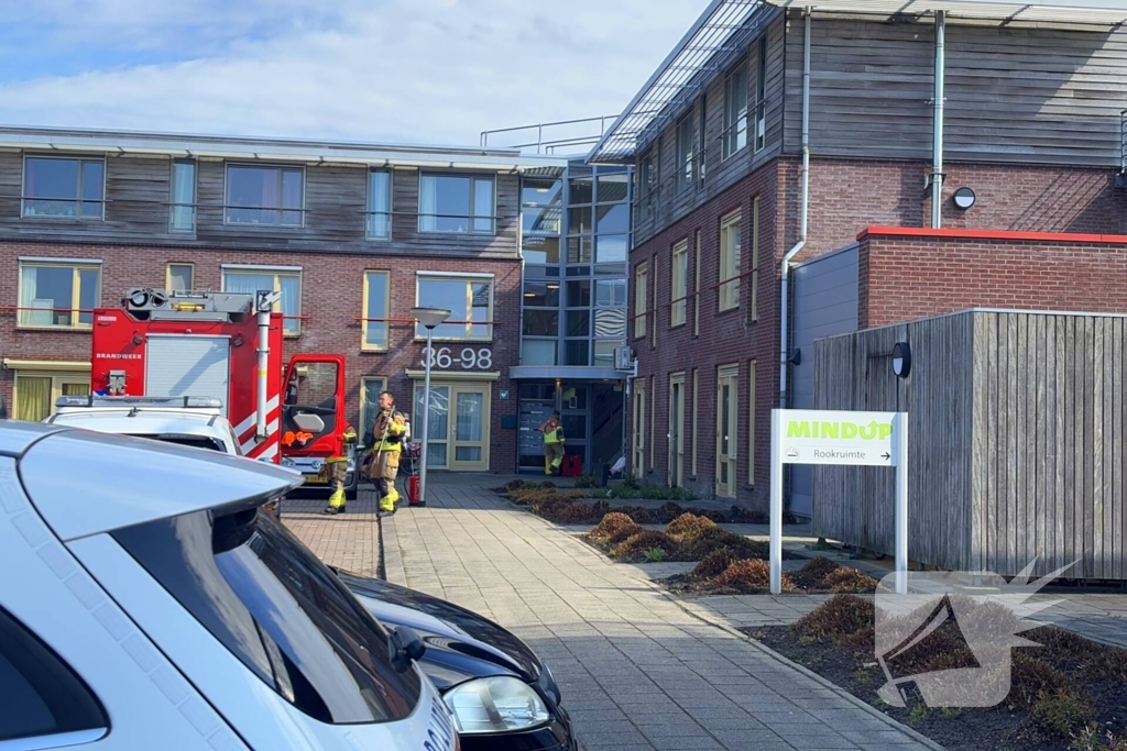 Persoon aangehouden bij brand