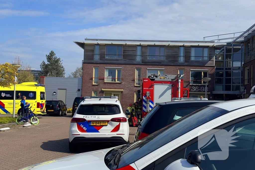 Persoon aangehouden bij brand
