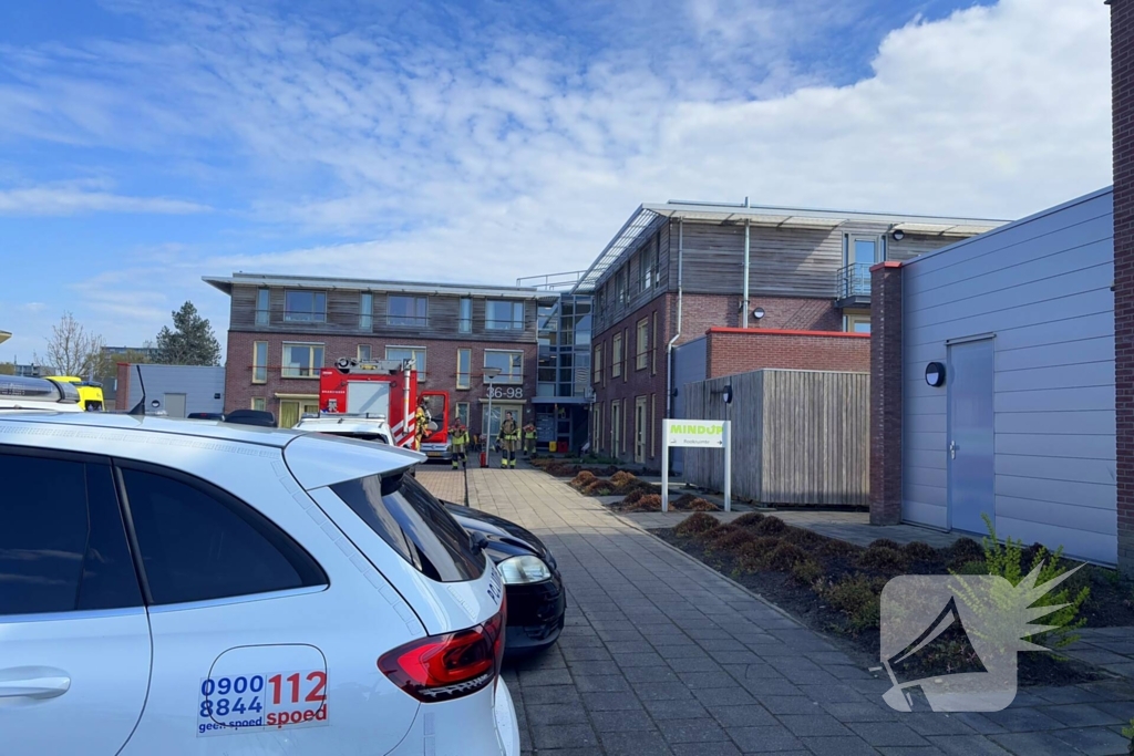 Persoon aangehouden bij brand