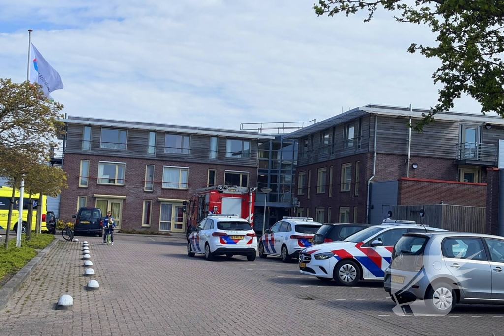 Persoon aangehouden bij brand