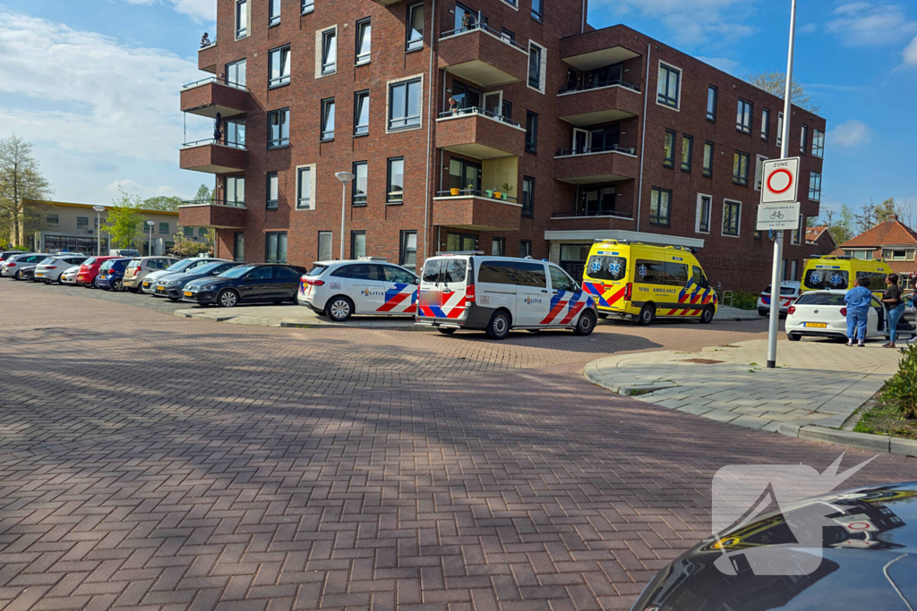 Traumateam assisteert bij medische noodsituatie