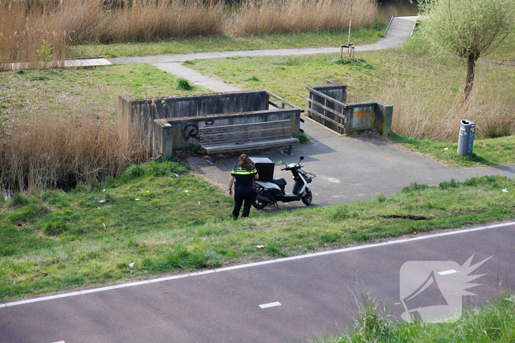 Bezorger gewond bij ongeval