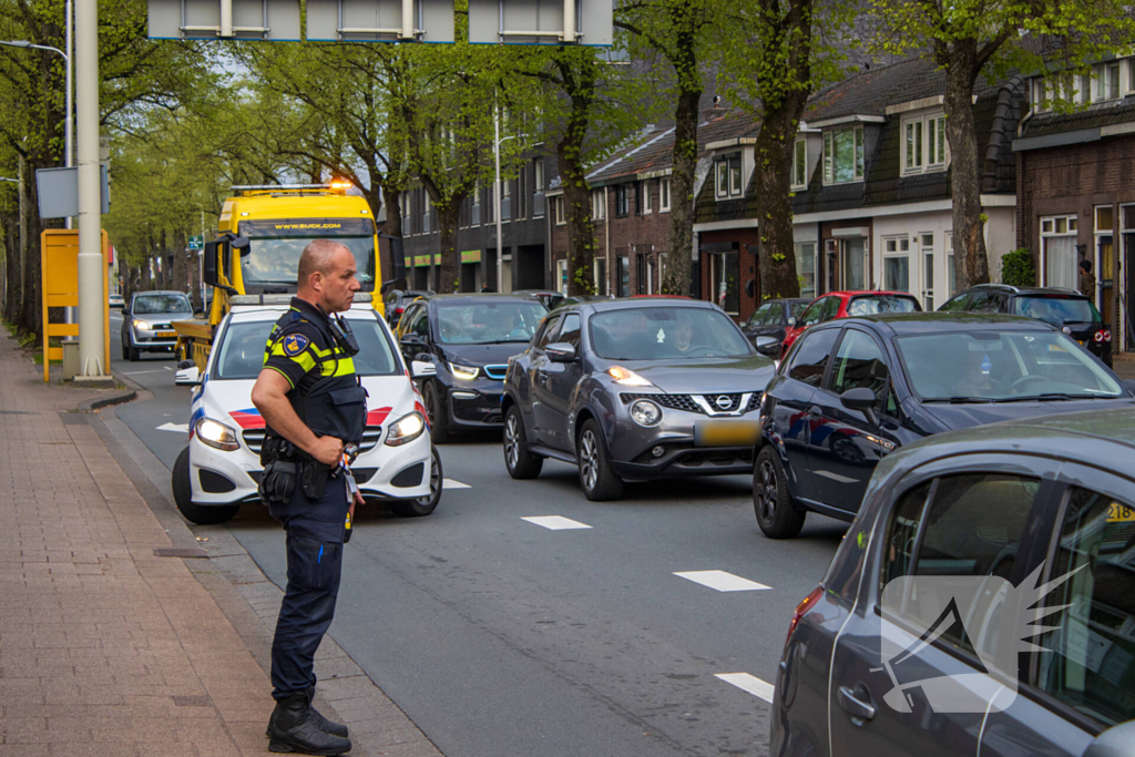 Gewonde bij kop-staart botsing