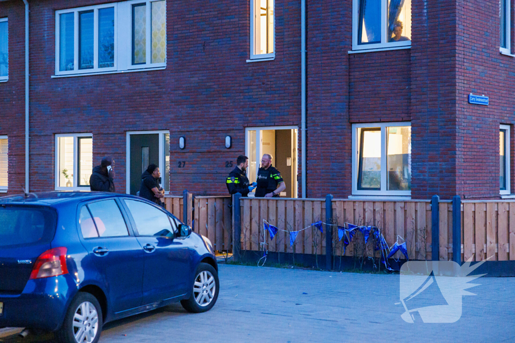 Veel politie aanwezig bij melding steekincident