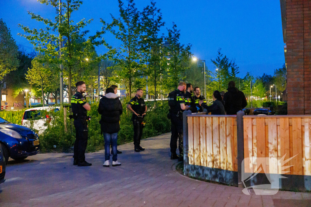 Veel politie aanwezig bij melding steekincident