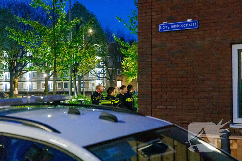 Veel politie aanwezig bij melding steekincident