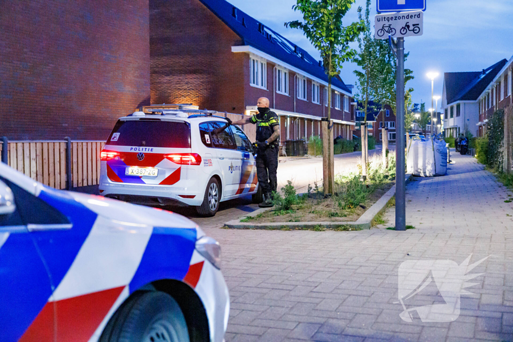 Veel politie aanwezig bij melding steekincident