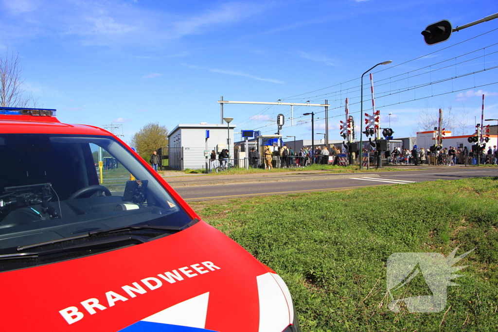 Brandweer ingezet voor brandlucht in trein