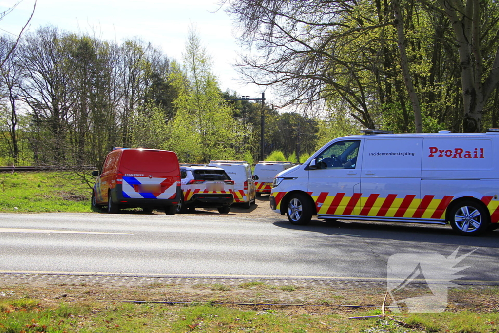 Brandweer ingezet voor brandlucht in trein