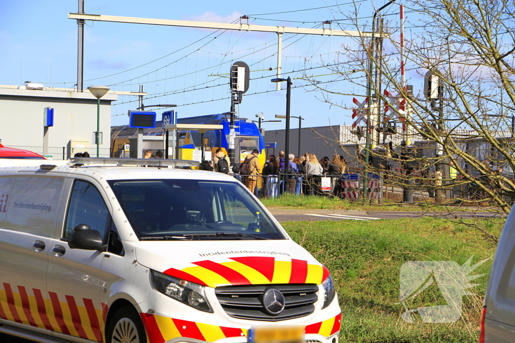 Brandweer ingezet voor brandlucht in trein