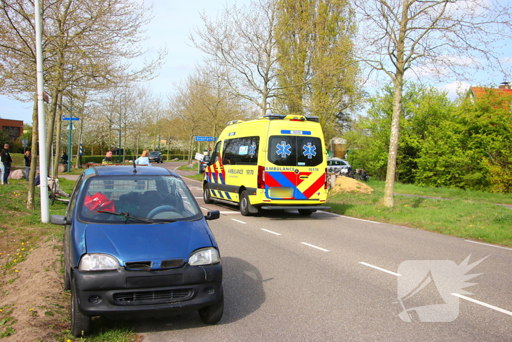 Fietsster gewond bij aanrijding met 45km voertuig
