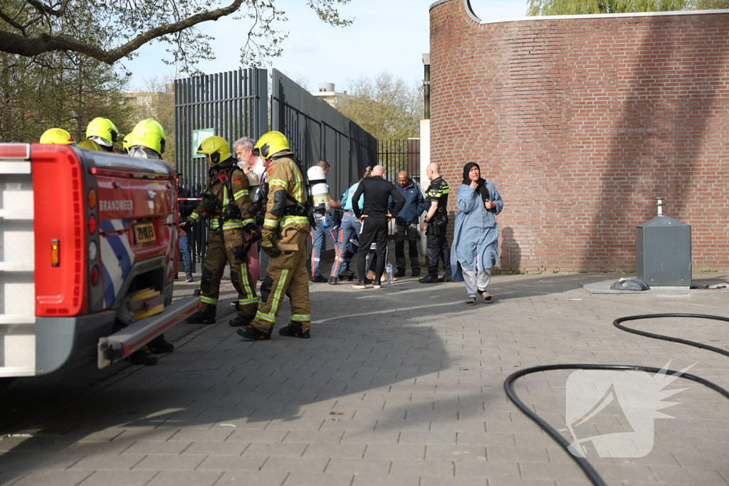 Brandweer ingezet voor woningbrand