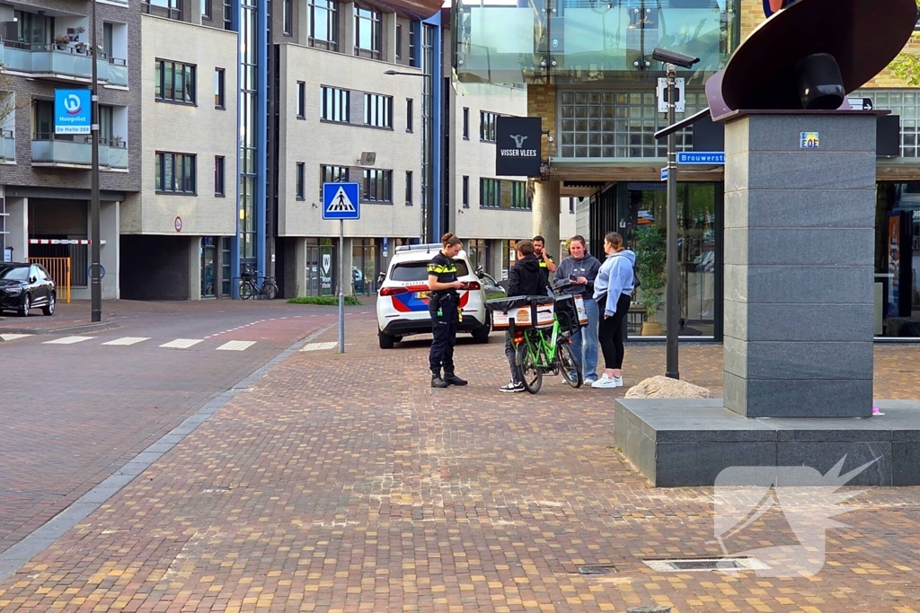 Aanrijding tussen fietsers