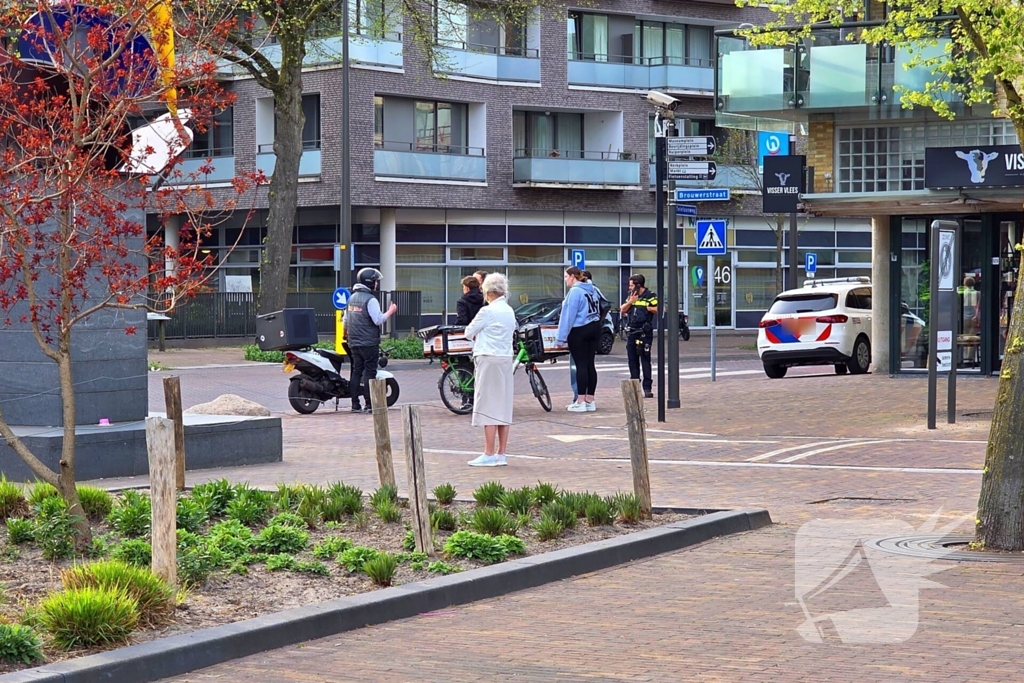 Aanrijding tussen fietsers