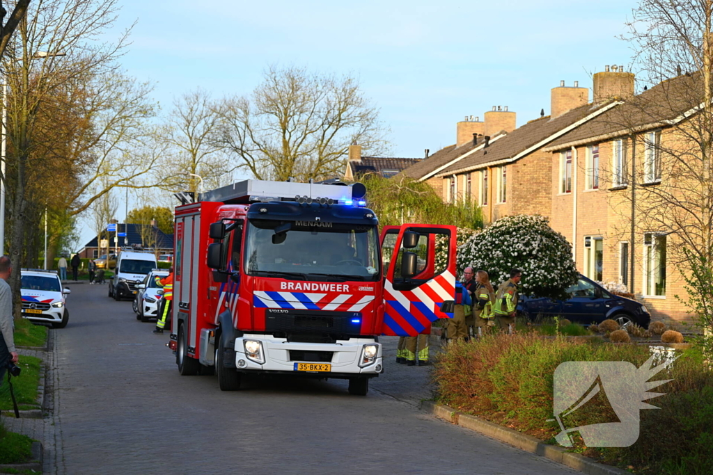 Brandweer ingezet voor keukenbrand