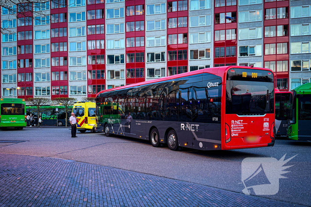 Ongeval tussen twee lijnbussen