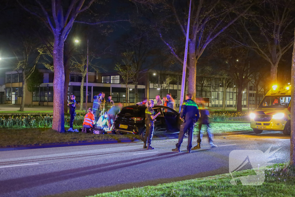Man zwaargewond bij eenzijdig ongeluk