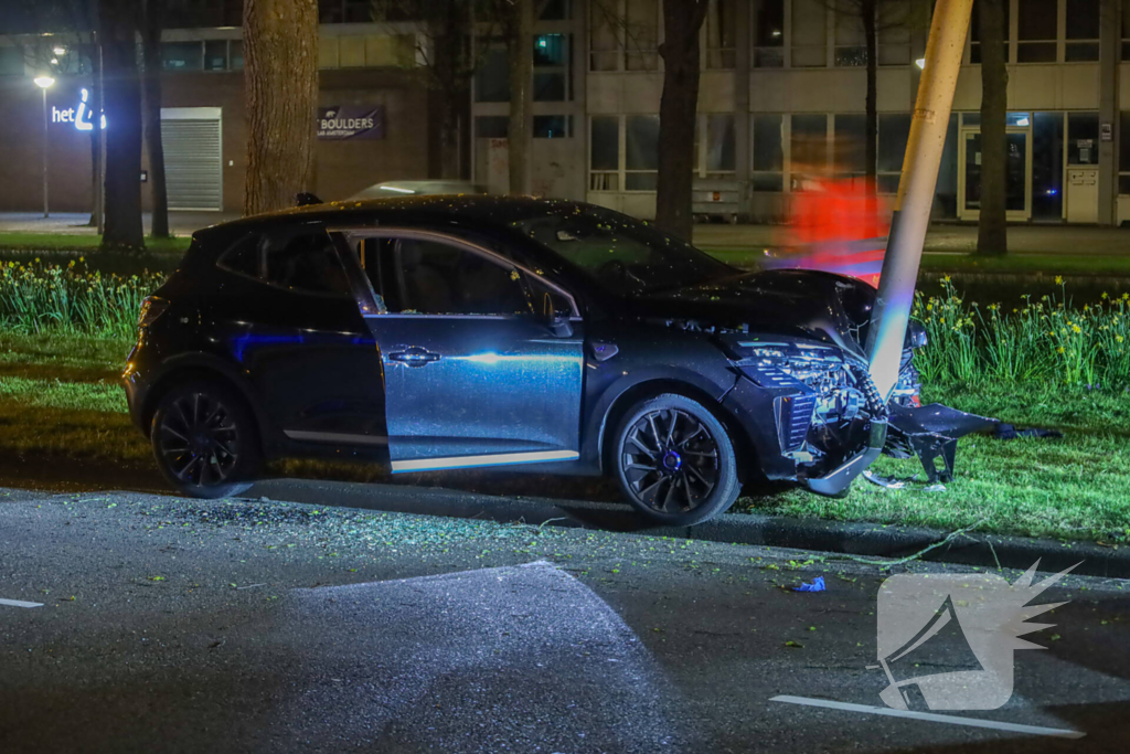 Man zwaargewond bij eenzijdig ongeluk