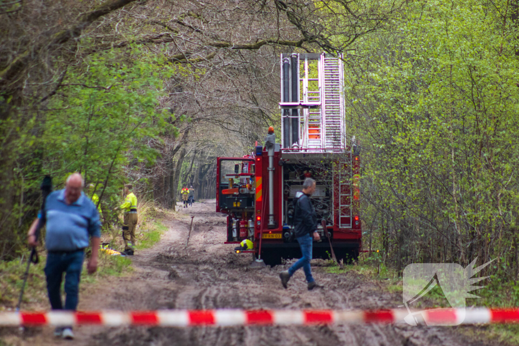 Brandweer blust wederom bosbrand
