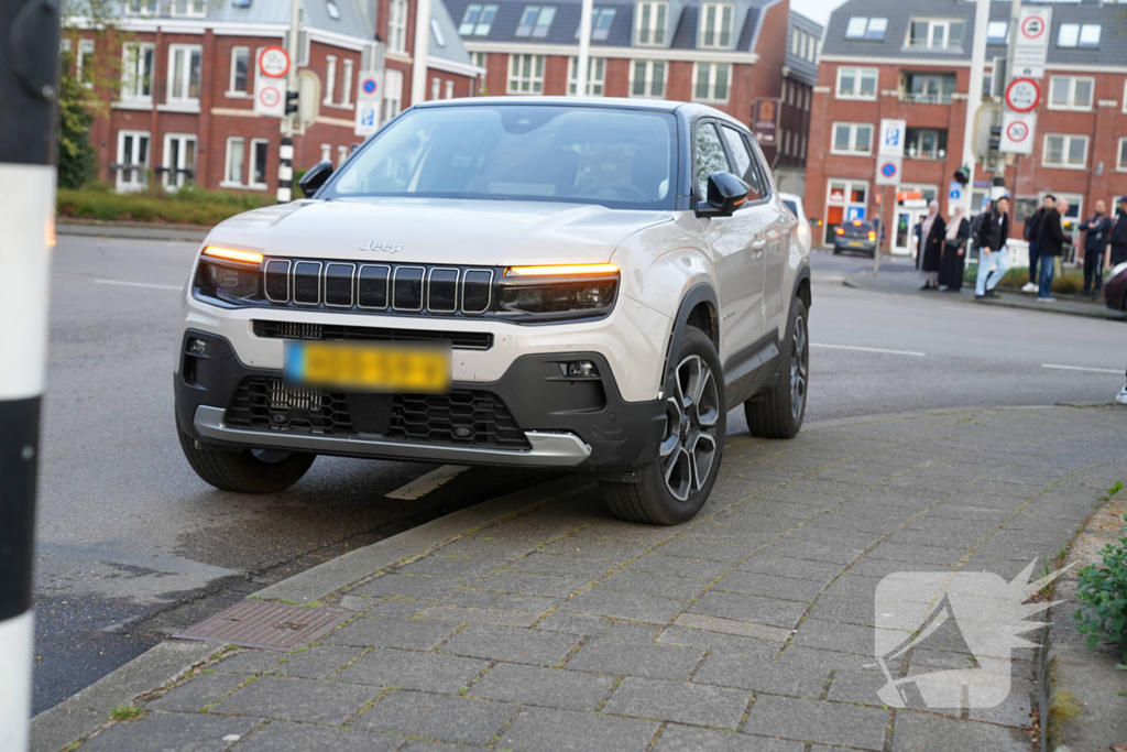 Fatbiker naar ziekenhuis na botsing