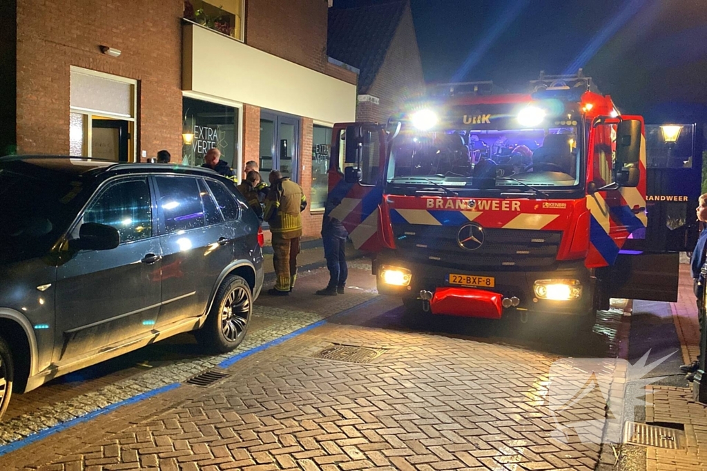Hulpverleners treffen tekst op woning aan na melding