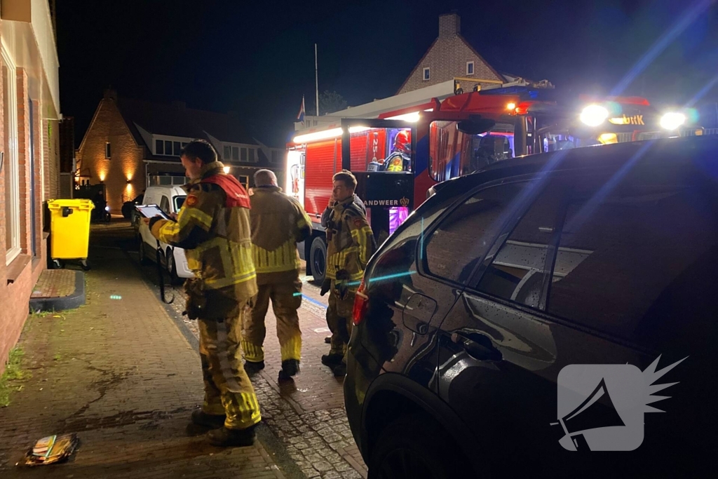 Hulpverleners treffen tekst op woning aan na melding