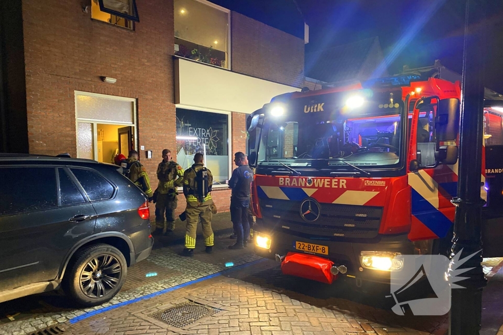 Hulpverleners treffen tekst op woning aan na melding