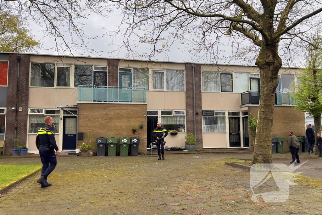 Brand in keuken van woning