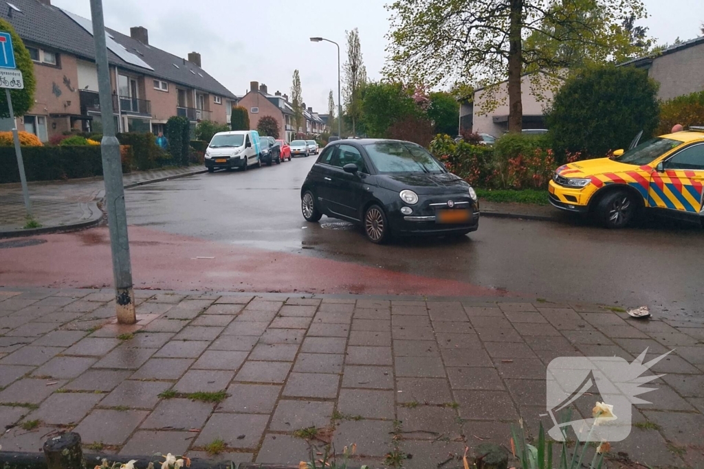 Aanrijding tussen scooter en personenauto
