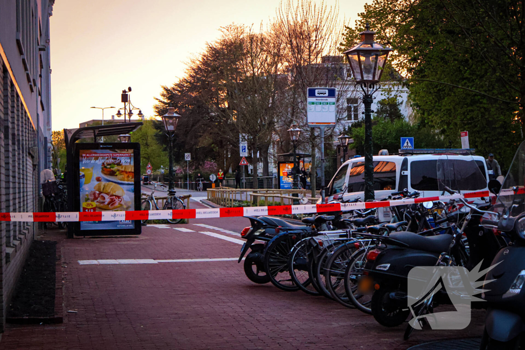 Aanrijding tussen wielrenner en voetganger