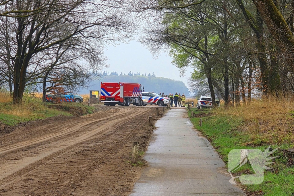 Brandweer ingezet voor heidebrand