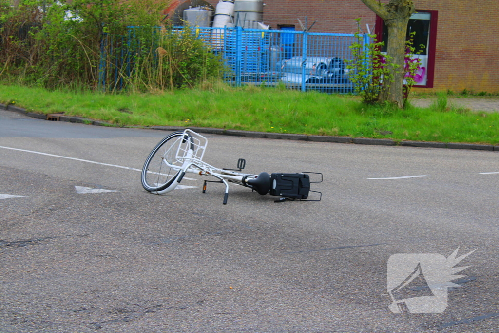 Botsing tussen fietser en bakwagen