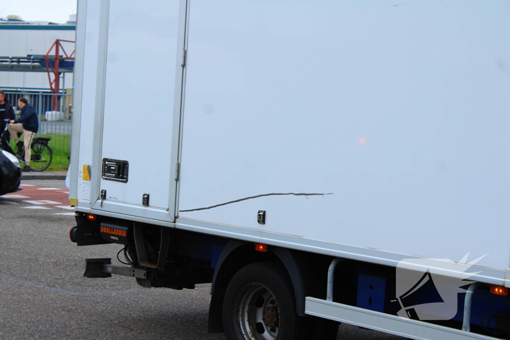 Botsing tussen fietser en bakwagen