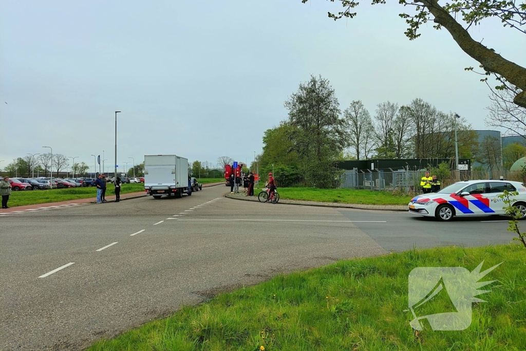Botsing tussen fietser en bakwagen