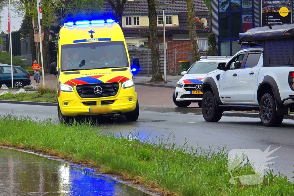 Oliesooor in Koepeltunnel zorgt voor ongeval